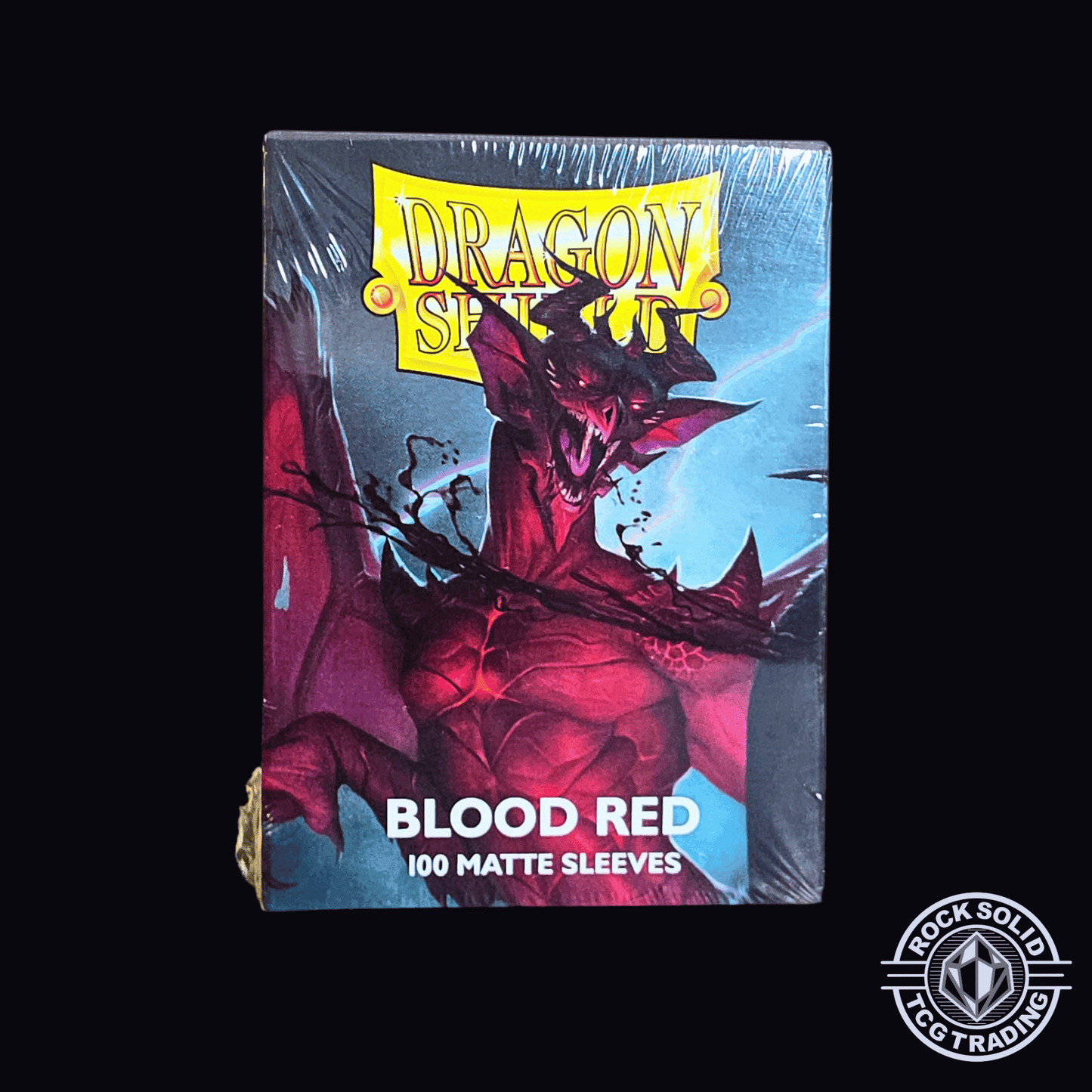 Arcane Tinmen: Dragon Shield Matte Sleeves – Blood Red "Simurag" Accessories | sold by Rock Solid TCG Trading1
