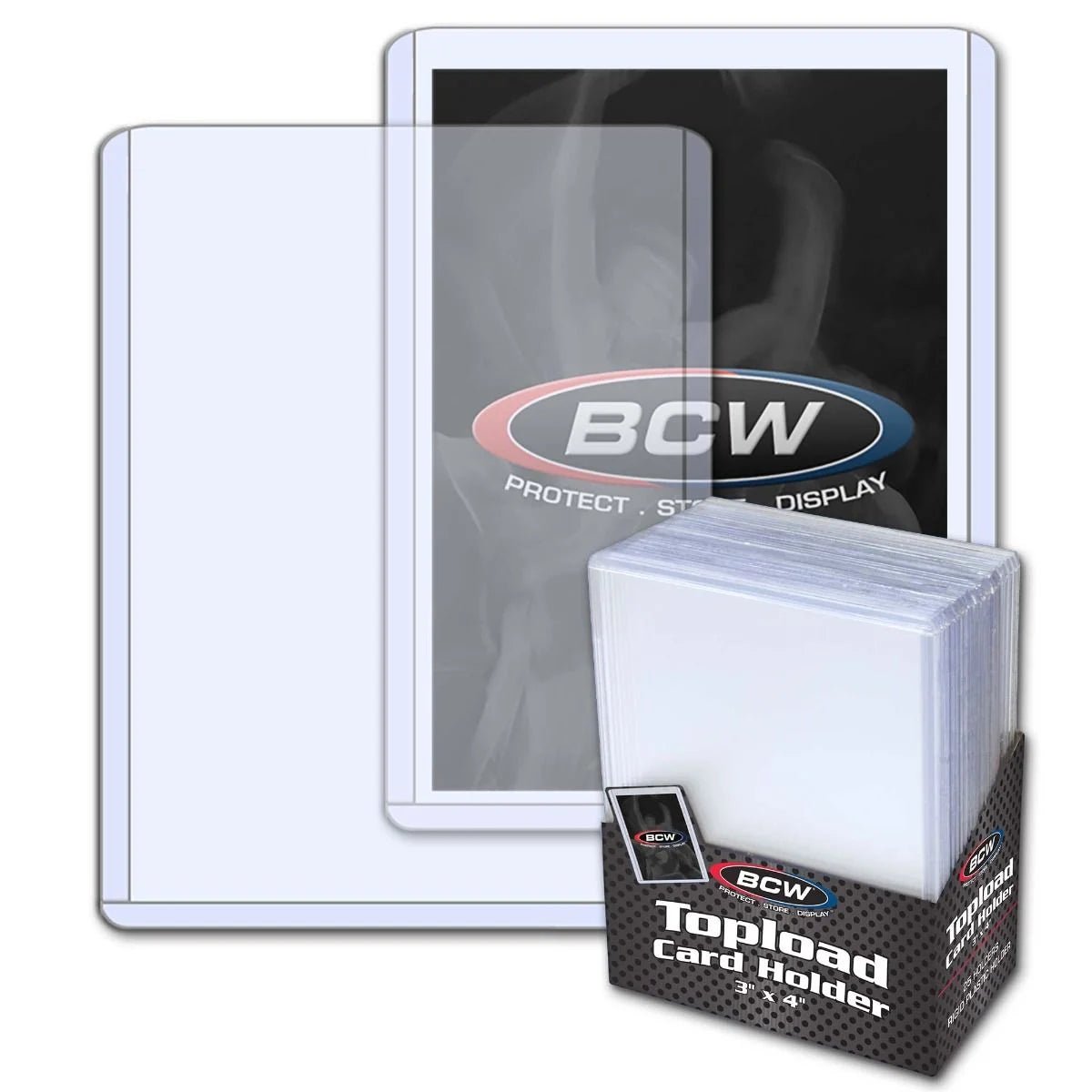 Pokemon BCW 3x4 Topload Card Holder - Standard Top Loaders sold by Rock Solid TCG Trading LLC