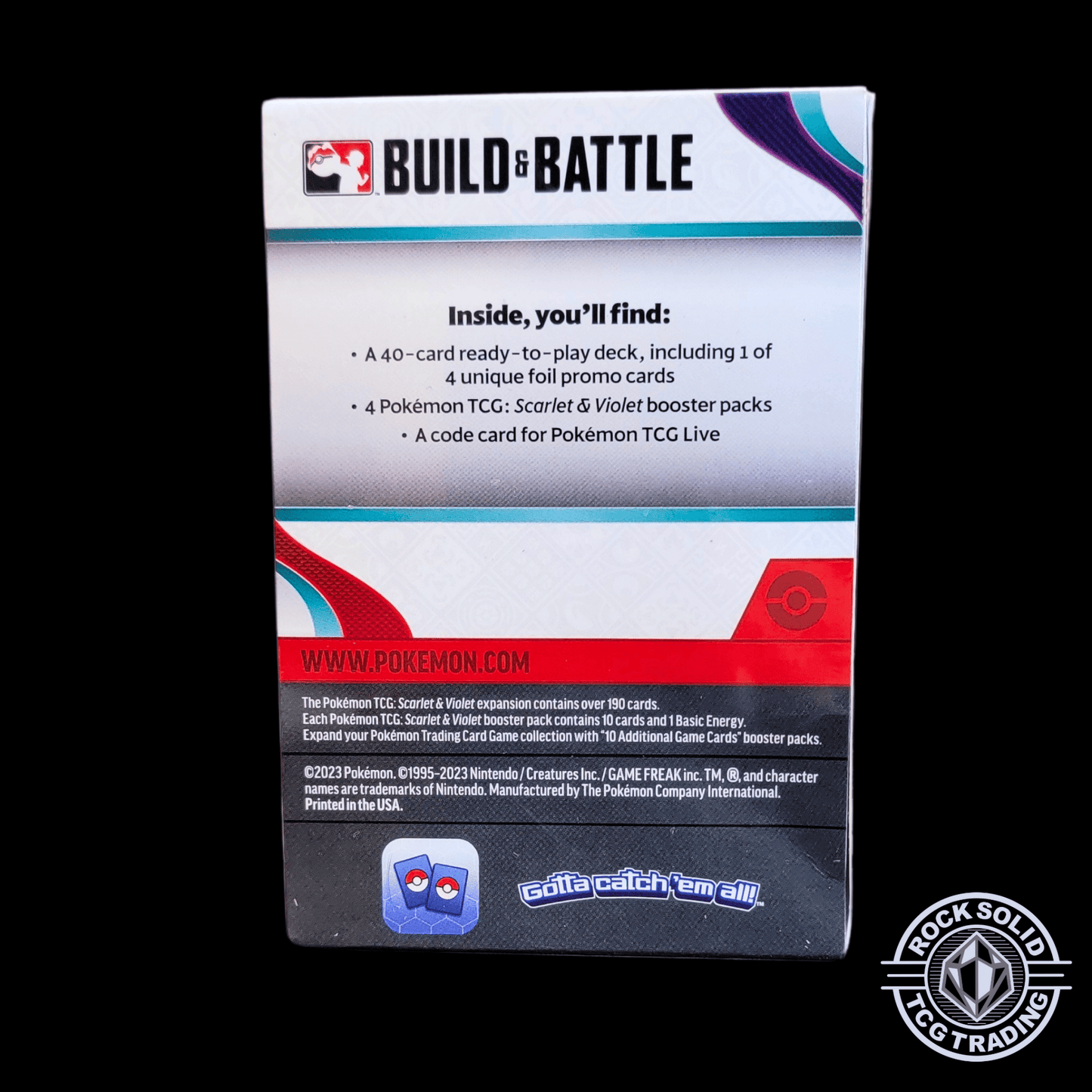 Pokemon: Scarlet & Violet Build & Battle Build & Battle | sold by Rock Solid TCG Trading