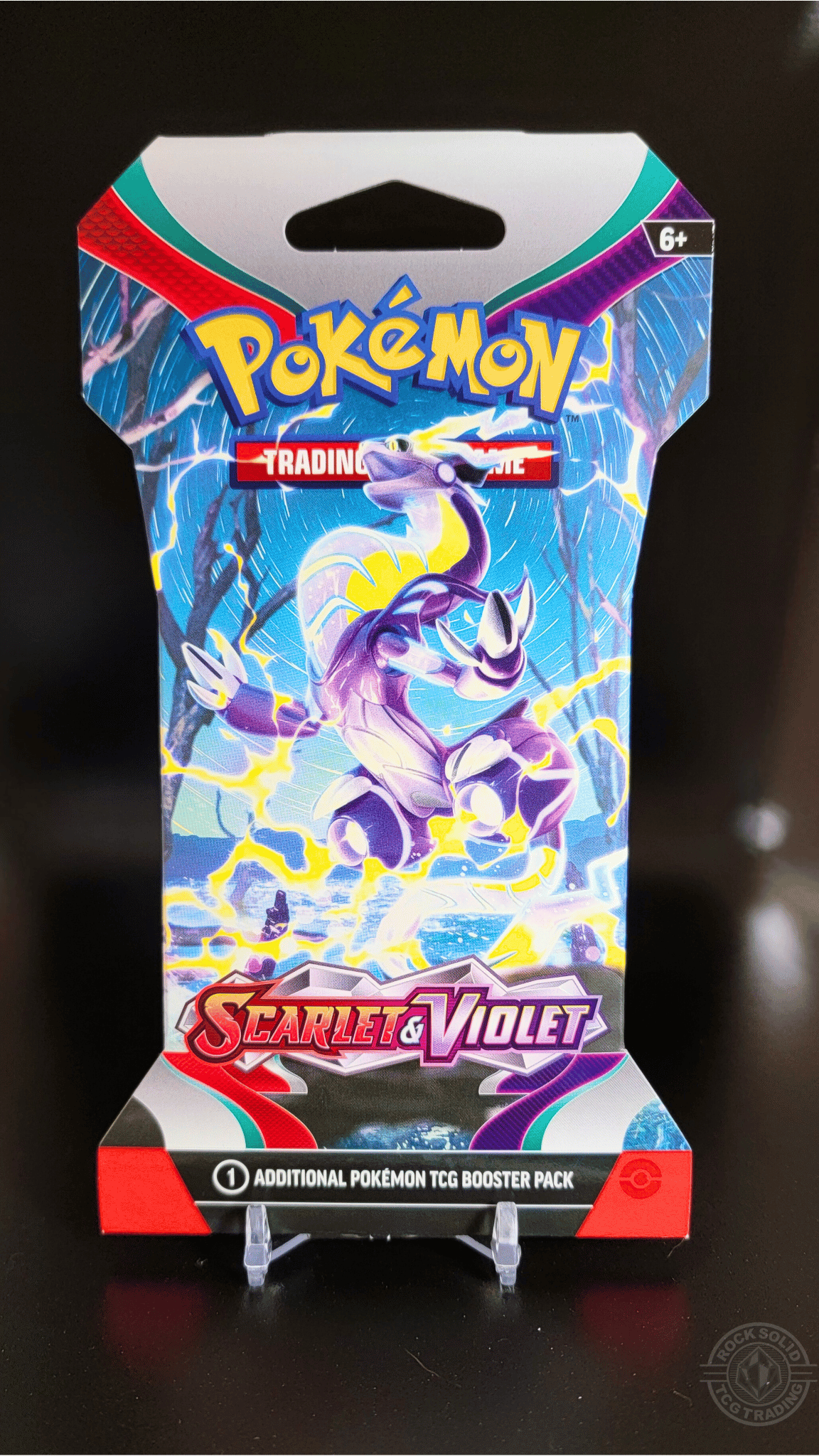 Pokemon Scarlet & Violet Sleeved Booster Pack Booster Pack sold by Rock Solid TCG Trading LLC