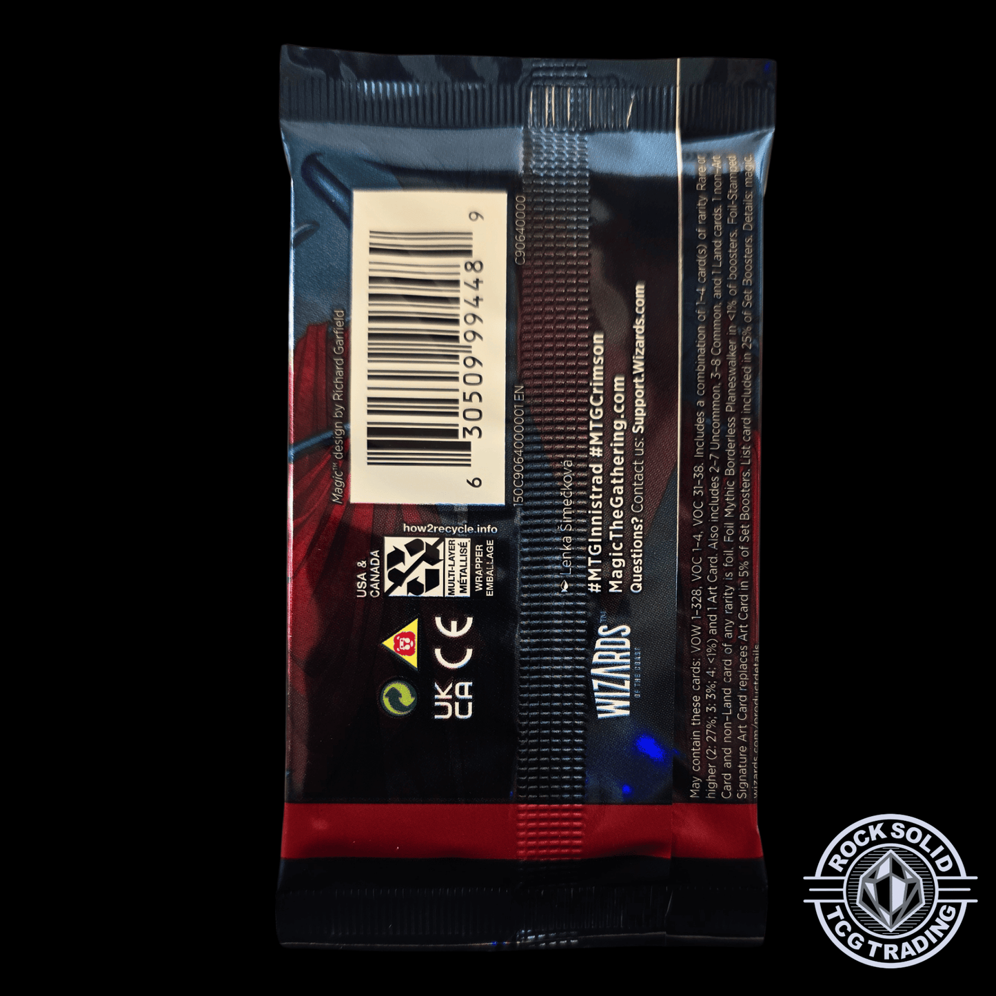 Wizards of the Coast: MTG: Crimson Vow - Set Booster Pack Booster Pack | sold by Rock Solid TCG Trading