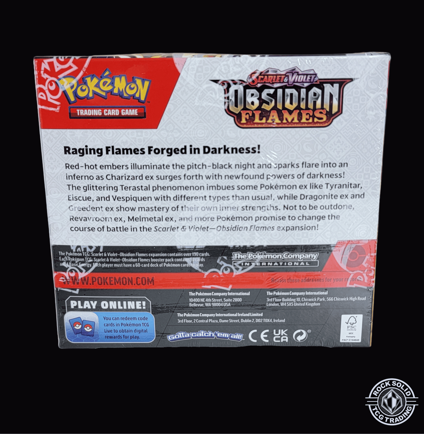 Obsidian Flames Elite Trainer Box