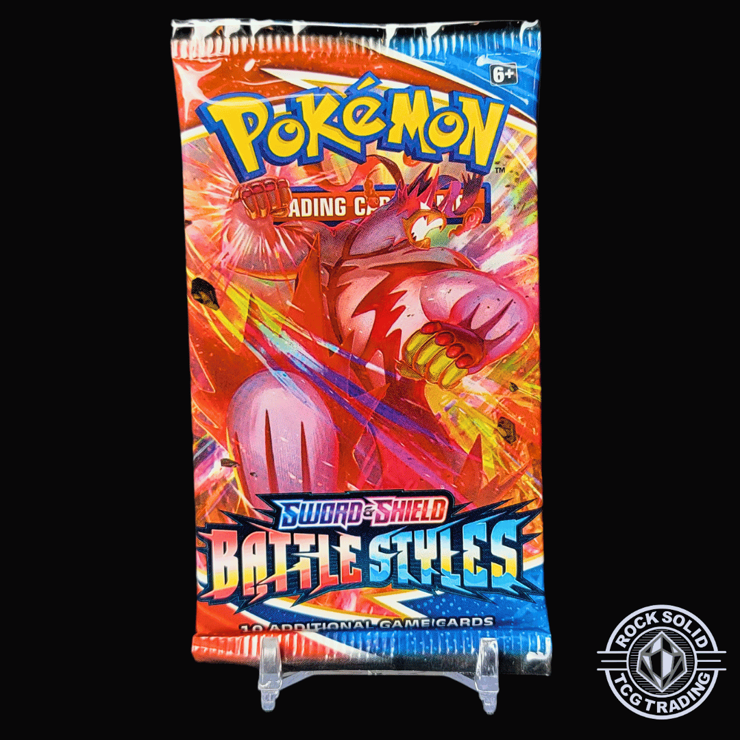 Pokemon Battle Styles Booster Pack Booster Pack showing the front side. sold by Rock Solid TCG Trading LLC