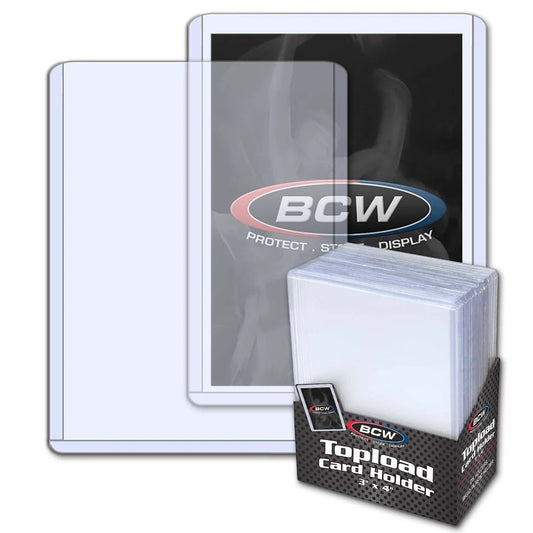 Pokemon BCW 3x4 Topload Card Holder - Standard Top Loaders sold by Rock Solid TCG Trading LLC