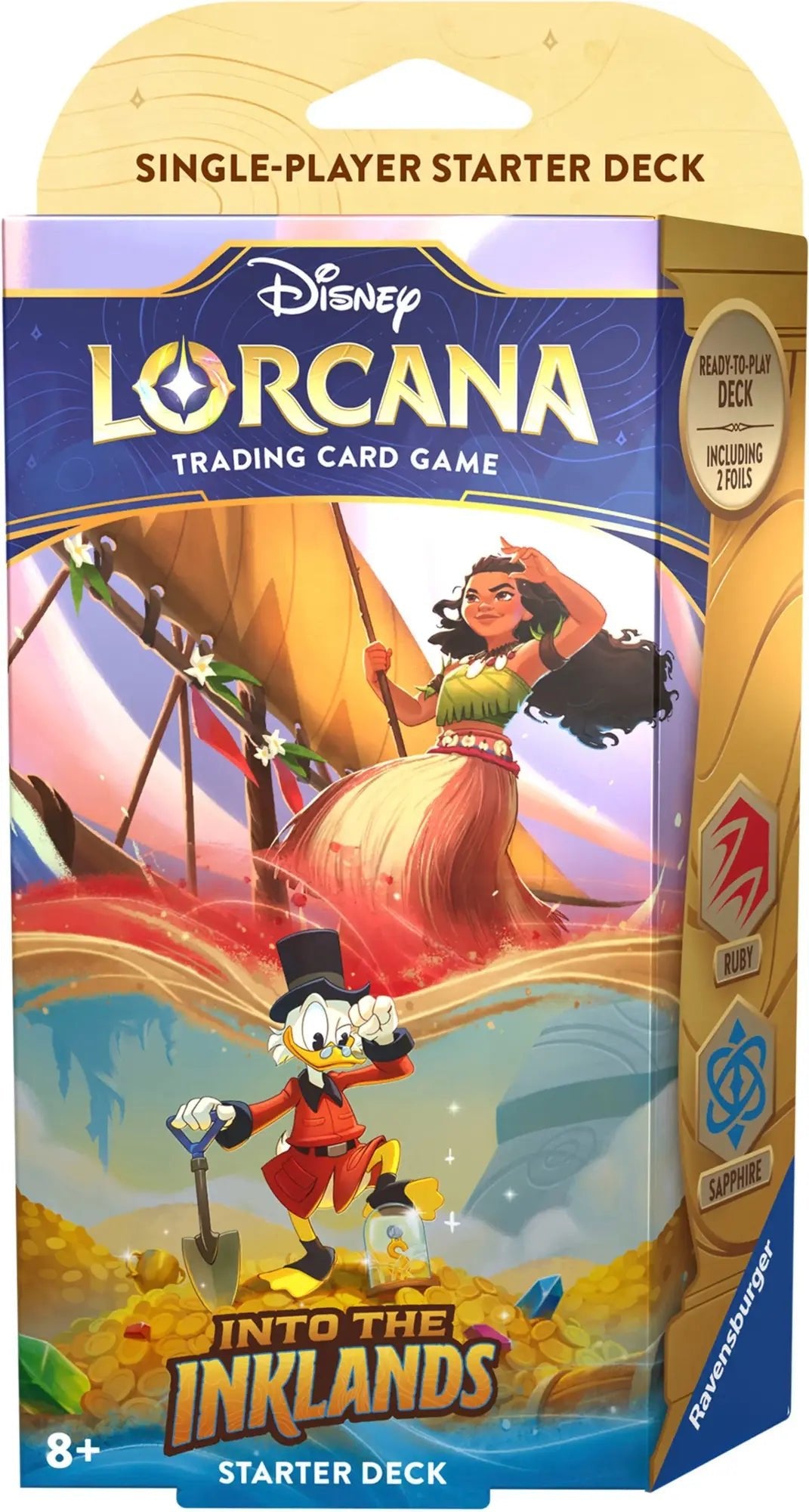 Pokemon Disney Lorcana: Into the Inklands Starter Deck Single Player Deck sold by Rock Solid TCG Trading LLC