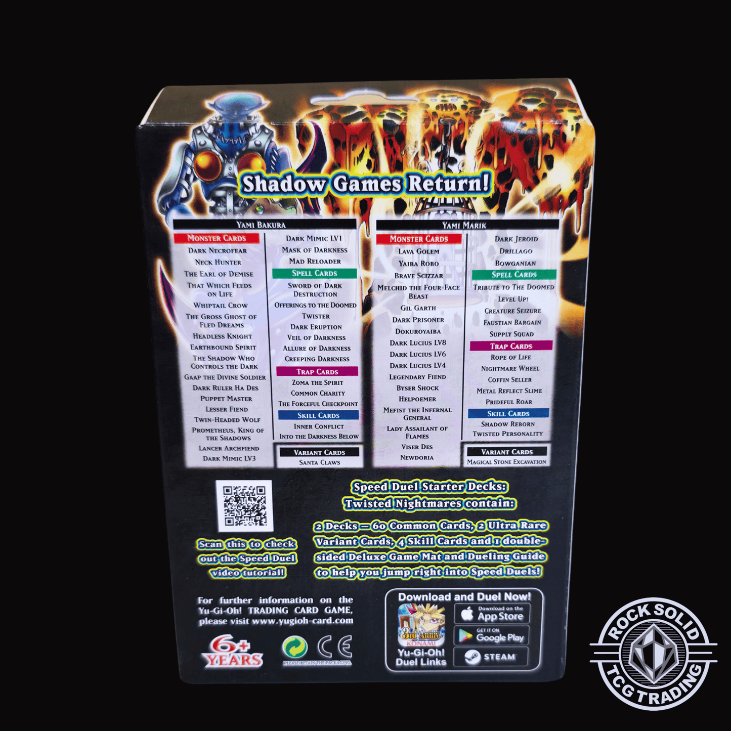 Yu-Gi-Oh!: Speed Duel Starter Decks | Twisted Nightmares | Shipped and sold by Rock Solid TCG Trading
