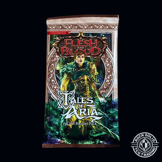 Legend Story Studios: Flesh and Blood – Tales of Aria Unlimited | Booster Pack Booster Pack | sold by Rock Solid TCG Trading1