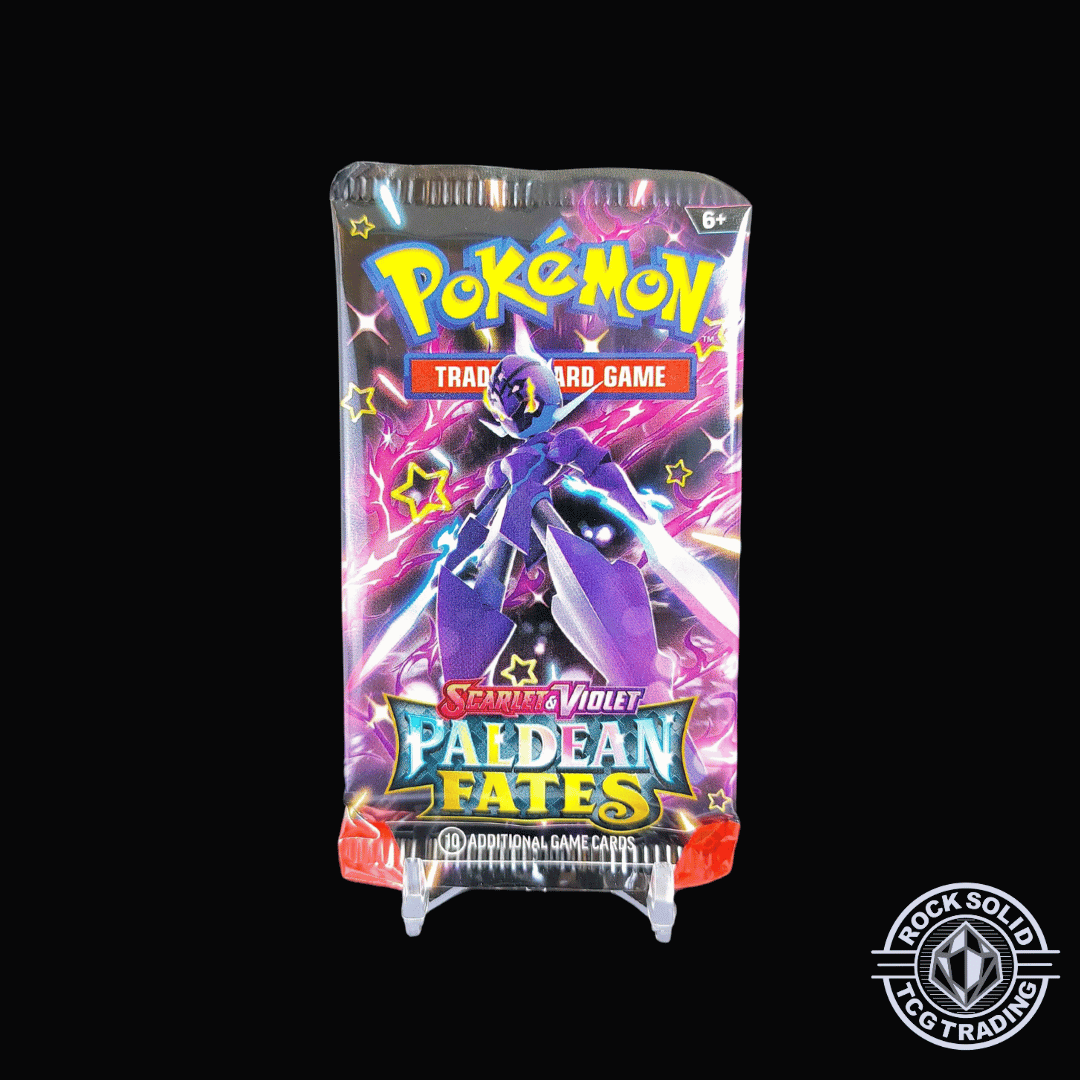 Pokemon Paldean Fates Booster Pack Booster Pack sold by Rock Solid TCG Trading LLC