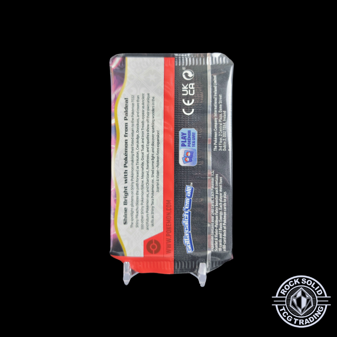 Pokemon Paldean Fates Booster Pack Booster Pack sold by Rock Solid TCG Trading LLC