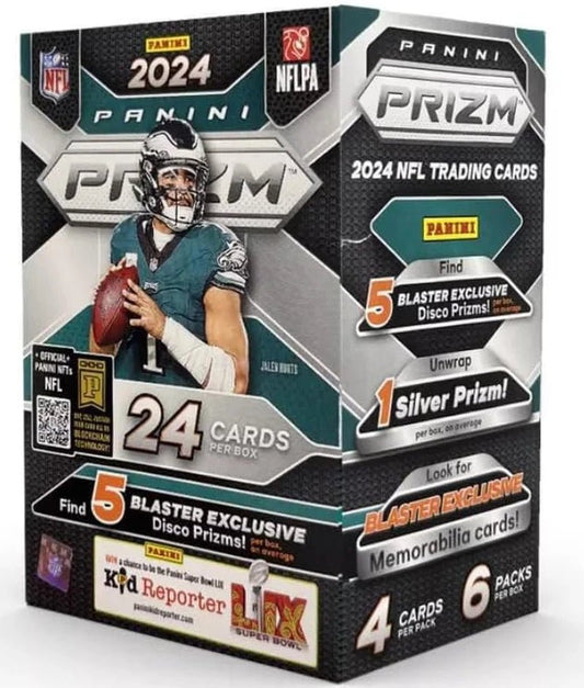 Panini: 2024 Panini Prizm Football Blaster Box Blaster Box | sold by Rock Solid TCG Trading1