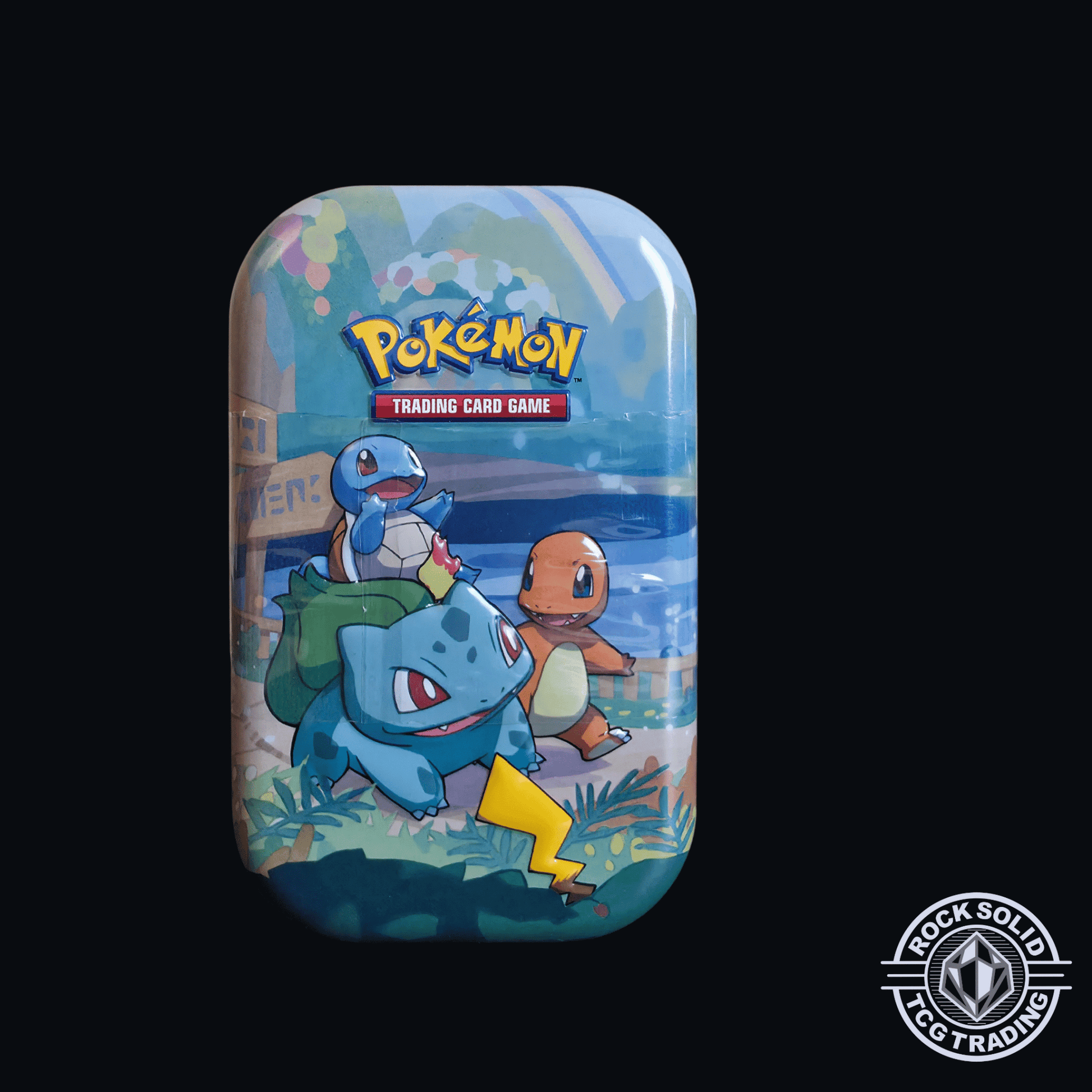 Pokemon: Celebreations Mini Tin (Bulbasaur, Charmander & Squirtle) Tin | sold by Rock Solid TCG Trading