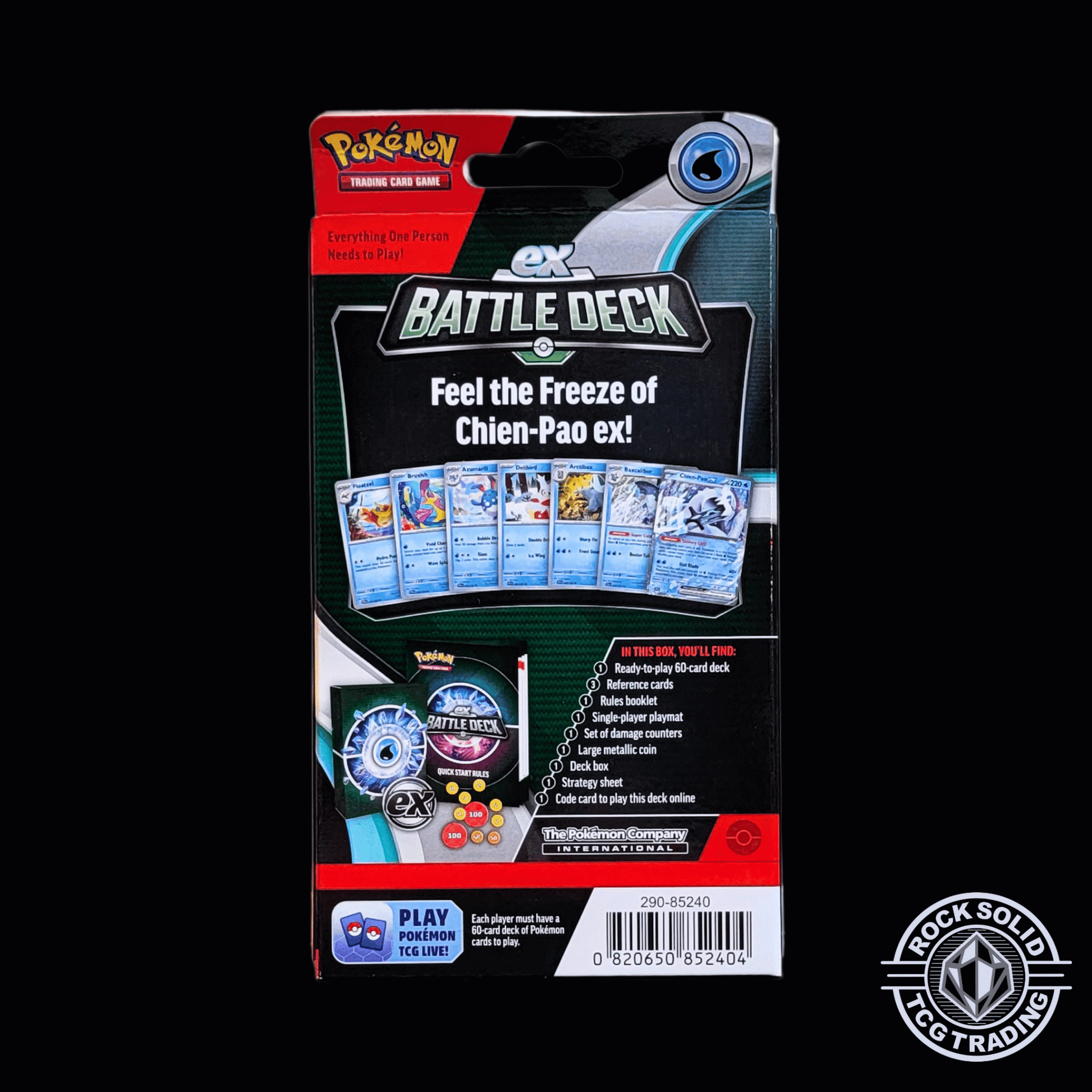 Pokemon: Chien - Pao EX Battle Deck Battle Deck | sold by Rock Solid TCG Trading