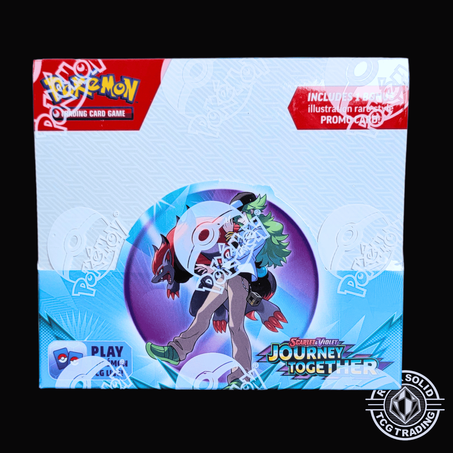 Pokémon: Journey Together Enhanced Booster Display Box Booster Box | Front Photo