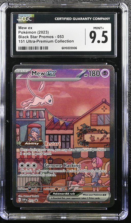 Pokemon: Mew ex 2023 Pokémon Black Star Promo – CGC 9.5 Graded Pokemon | sold by Rock Solid TCG Trading1