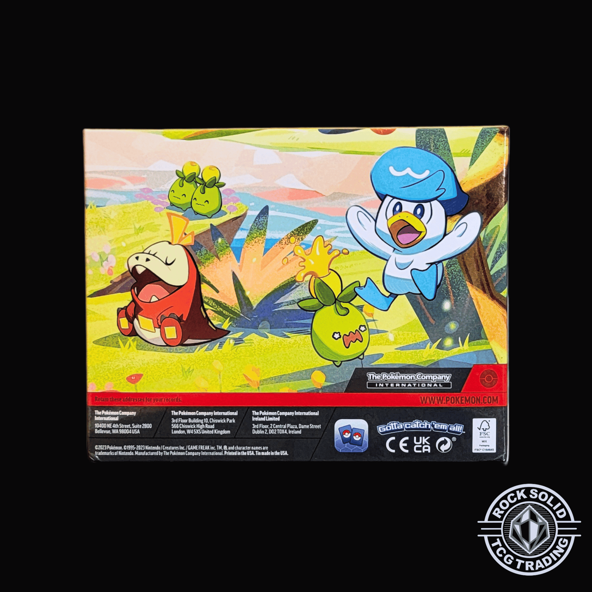 Pokemon: Paldea Friends Mini Tins Display Box Tin | sold by Rock Solid TCG Trading