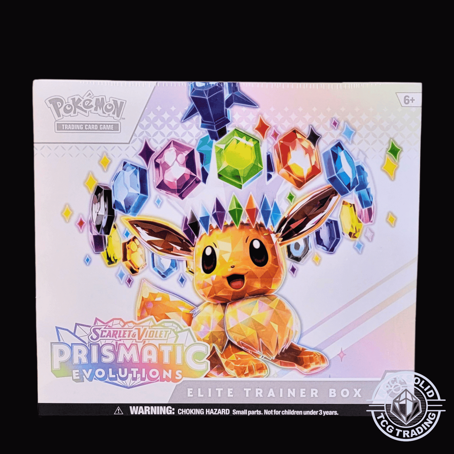 Pokemon: Prismatic Evolutions Elite Trainer Box Elite Trainer Box (ETB) | sold by Rock Solid TCG Trading