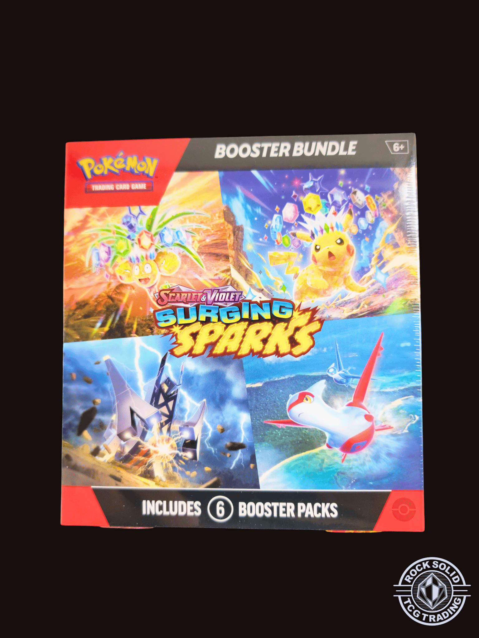 Pokemon Surging Spark Booster Bundle Booster Bundle sold by Rock Solid TCG Trading LLC
