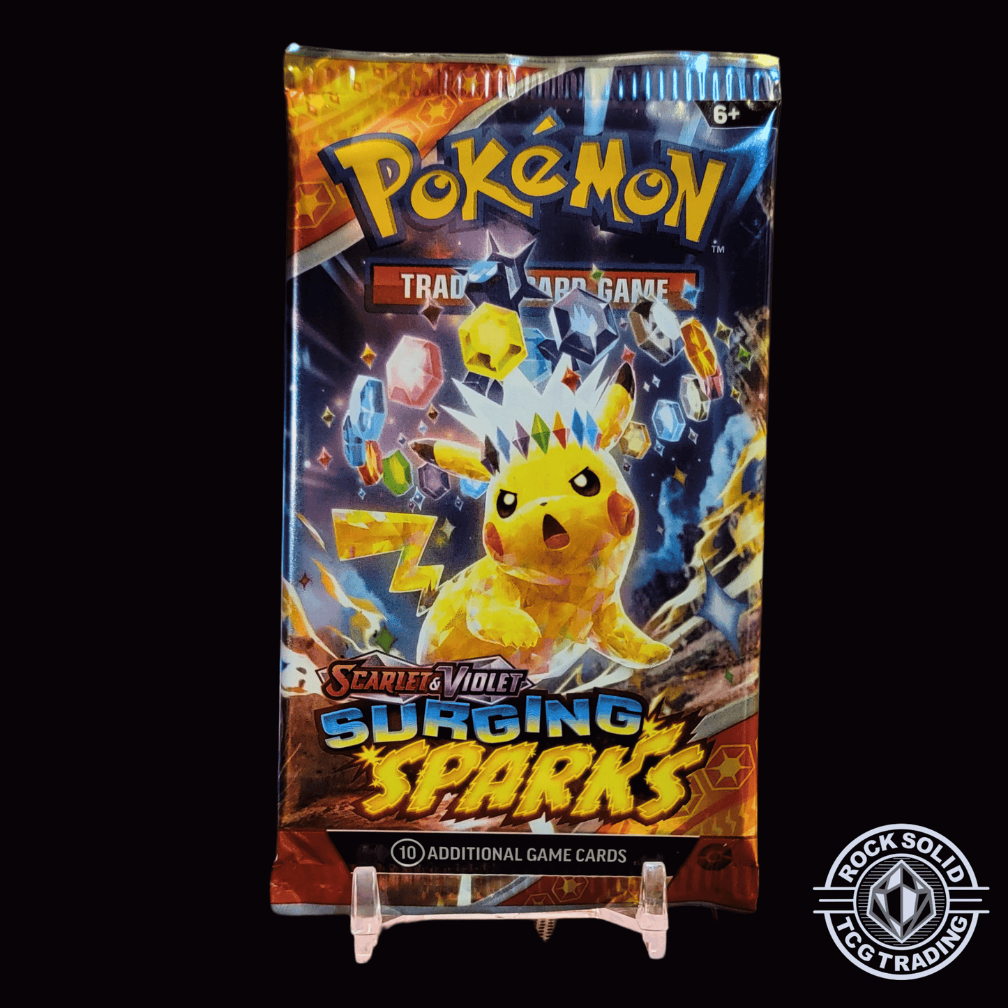 Pokemon Surging Sparks Booster Pack Booster Pack sold by Rock Solid TCG Trading LLC