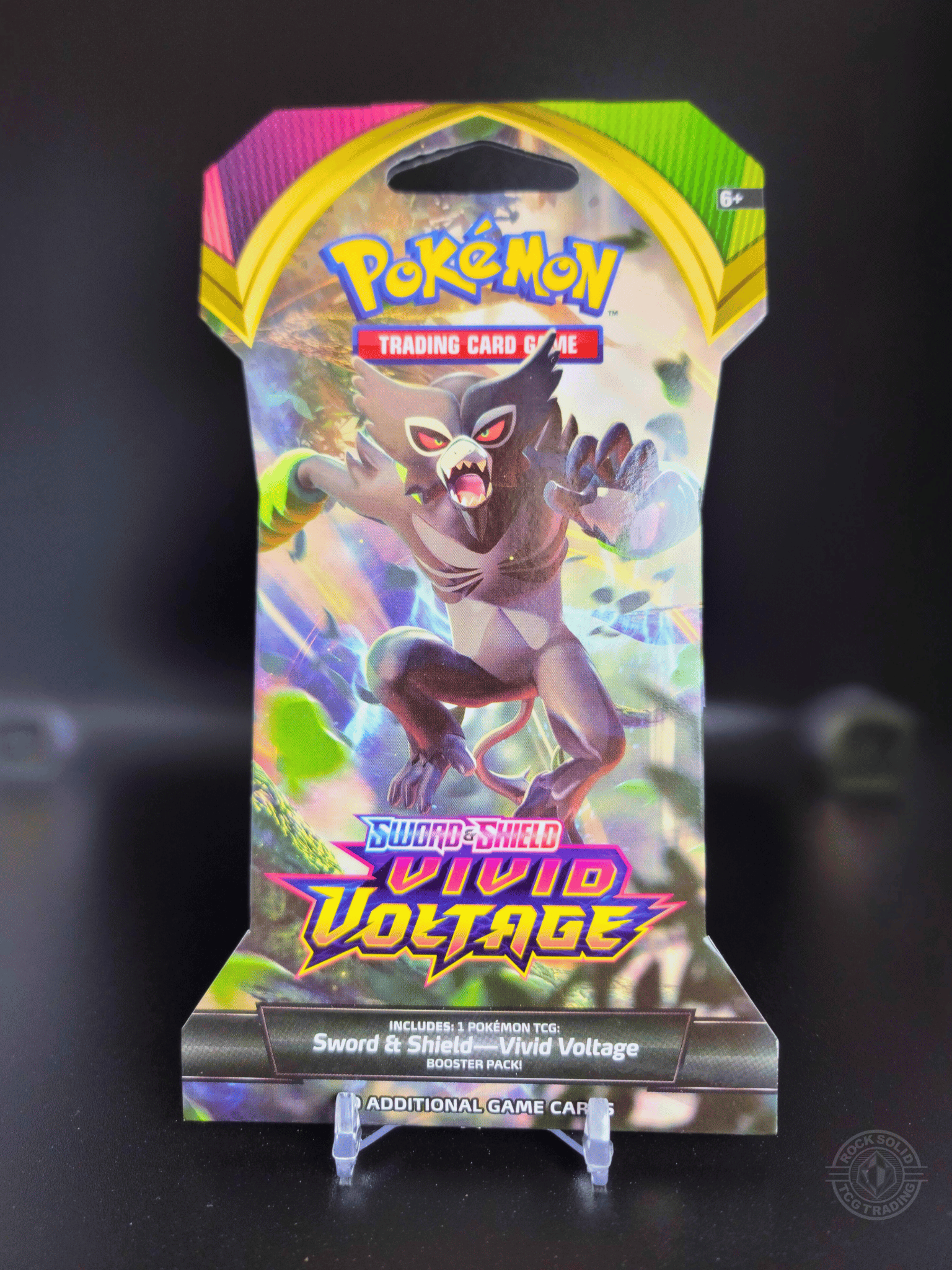 Vivid Voltage Sleeved Booster Pack - Rock Solid TCG Trading LLC