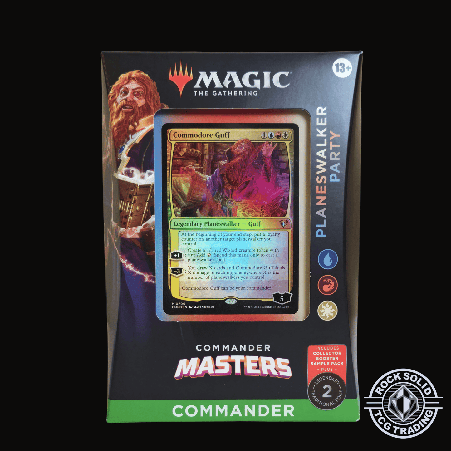 MTG: Commander Masters Commander Deck | Front shot | Planeswalker Party | Magic: The Gather Commander Deck | Ready to ship!