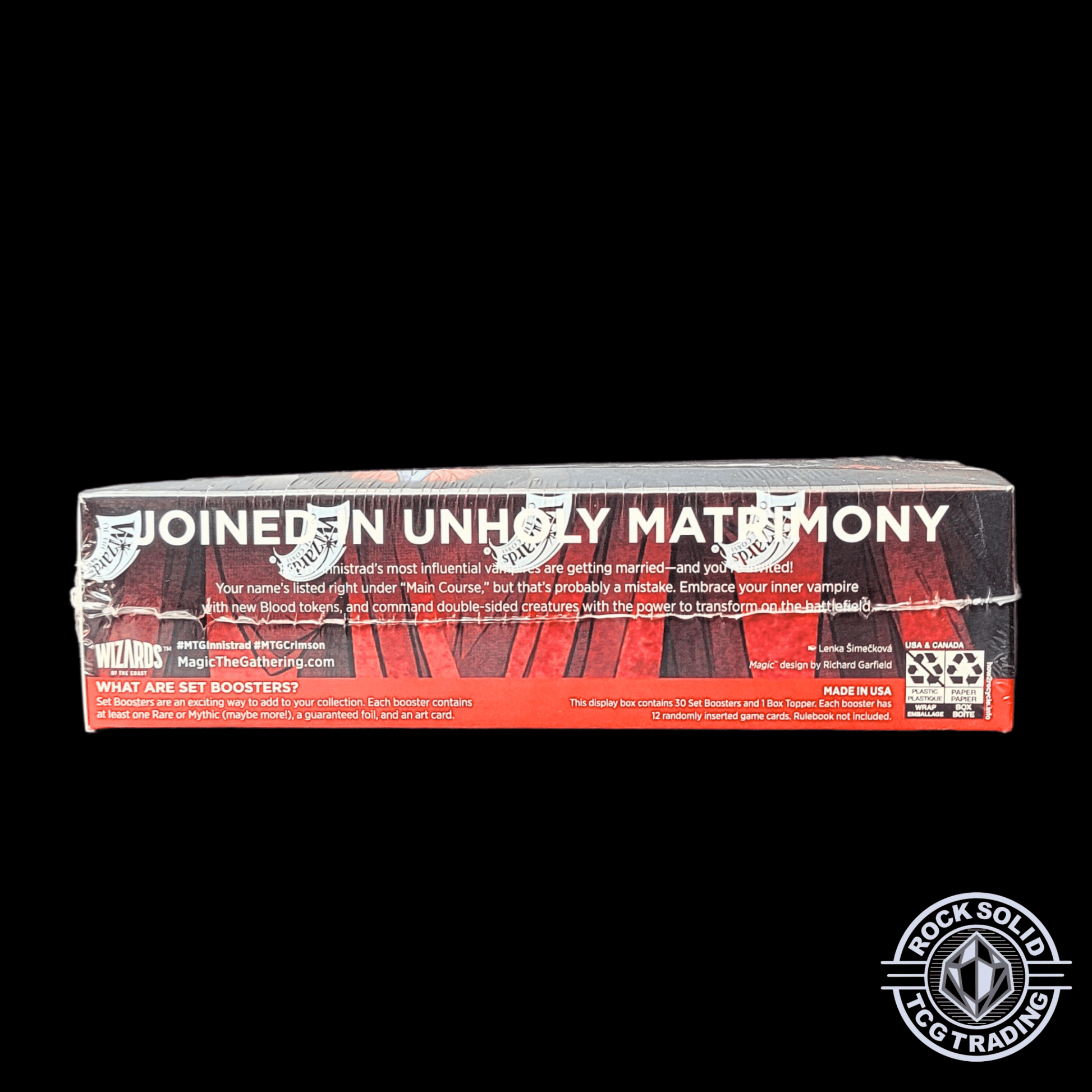 Wizards of the Coast: Innistrad: Crimson Vow Set Booster Box Display Set Booster Box | sold by Rock Solid TCG Trading