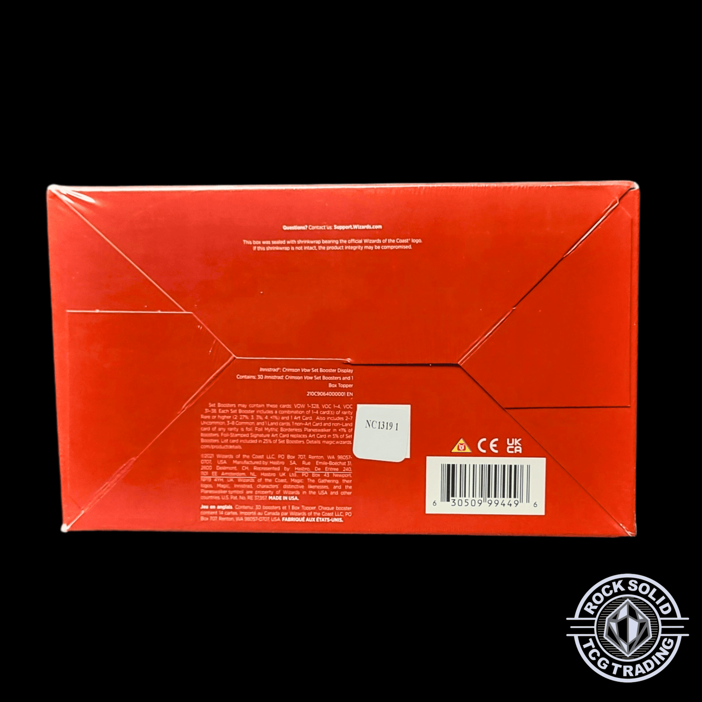 Wizards of the Coast: Innistrad: Crimson Vow Set Booster Box Display Set Booster Box | sold by Rock Solid TCG Trading