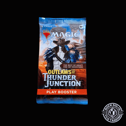 Wizards of the Coast: Outlaws of Thunder Junction Play Booster Pack Booster Pack | sold by Rock Solid TCG Trading1