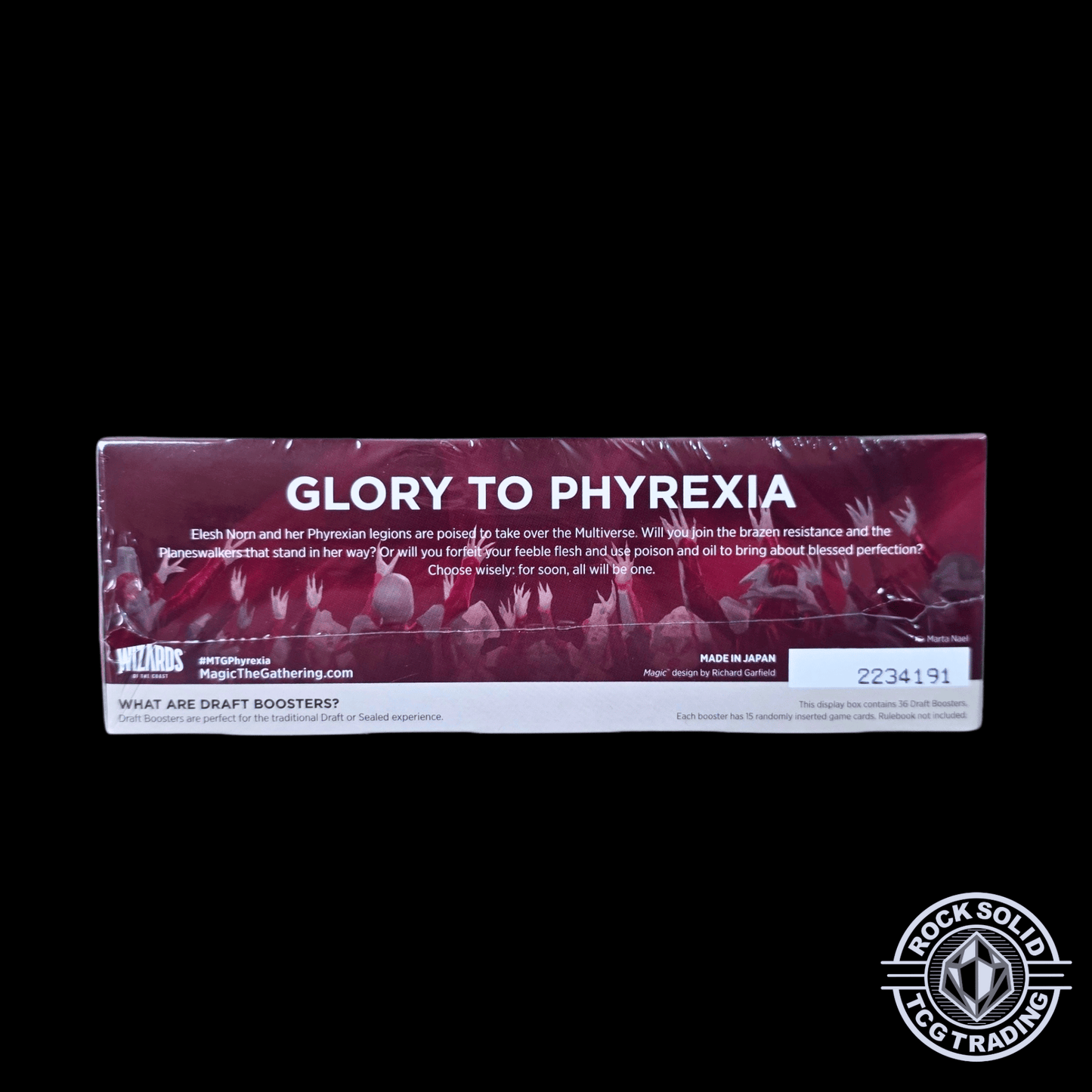 Wizards of the Coast: Phyrexia All Will Be One | Draft Booster Box Booster Box | sold by Rock Solid TCG Trading5